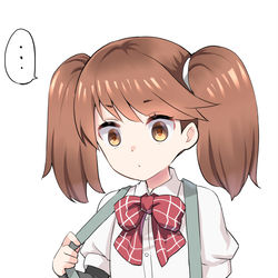 This is a pixiv picture whose title is ある朝潮型駆逐艦の服を借りたＲＪ.
