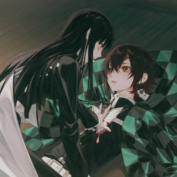 This is a pixiv picture whose title is 蝶屋敷.