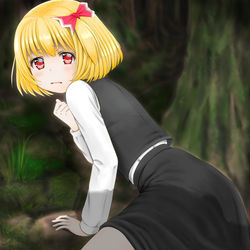 This is a pixiv picture whose title is 熊がおそってきた.