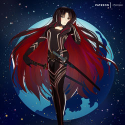 This is a pixiv picture whose title is 宇宙.
