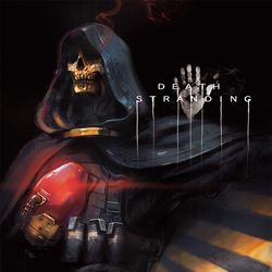 This is a pixiv picture whose title is DEATH STRANDING fan art.