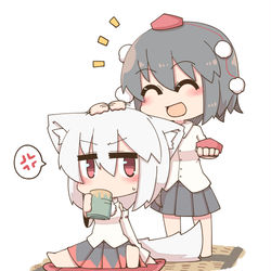 This is a pixiv picture whose title is なでなで.