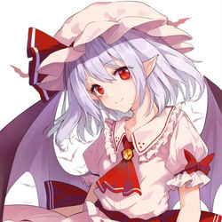 This is a pixiv picture whose title is -remilia-.