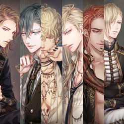 This is a pixiv picture whose title is 創作男子まとめ①.