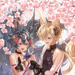 This is a pixiv picture whose title is コウ x ヨウ.