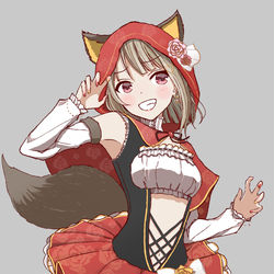 This is a pixiv picture whose title is かすみんが食べちゃいますよ？.