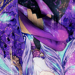 This is a pixiv picture whose title is 原始の宇宙.
