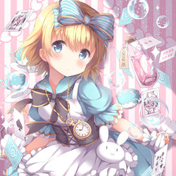 This is a pixiv picture whose title is ゆめかわアリス.