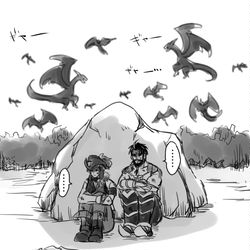 This is a pixiv picture whose title is 惑星カリブー.