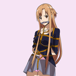 This is a pixiv picture whose title is Commission Asuna yuuki DID.