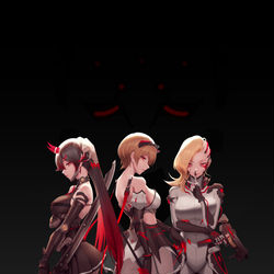 This is a pixiv picture whose title is COLOMAR ROSSWEISSE LUCIA.