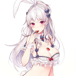 This is a pixiv picture whose title is 食べていいよ…….