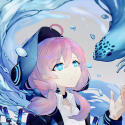 This is a pixiv picture whose title is ポイズン·キス.