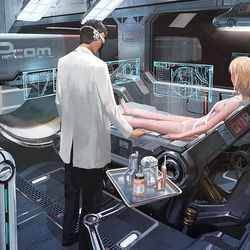 This is a pixiv picture whose title is Medical Equipment.