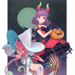 This is a pixiv picture whose title is HALLOWEEN2019.