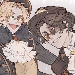 This is a pixiv picture whose title is 開幕.
