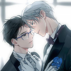 This is a pixiv picture whose title is YOI LOG.