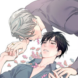 This is a pixiv picture whose title is YOI LOG.
