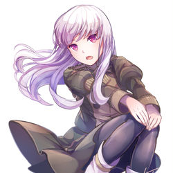 This is a pixiv picture whose title is 座りリシテア.