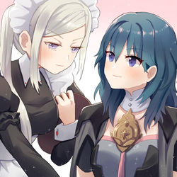 This is a pixiv picture whose title is メイド.