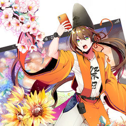 This is a pixiv picture whose title is 古今東西海越えて.