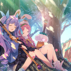 This is a pixiv picture whose title is お昼寝.