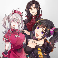 This is a pixiv picture whose title is ワルなチューリップ組.