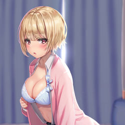 This is a pixiv picture whose title is 少女.