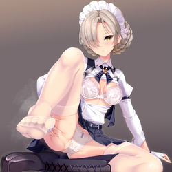 This is a pixiv picture whose title is ご褒美をくれるシェフィールド.