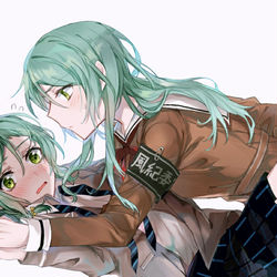 This is a pixiv picture whose title is さよひな.