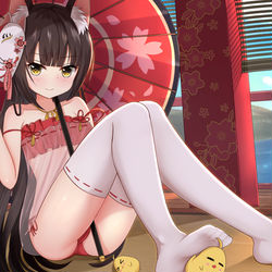 This is a pixiv picture whose title is 長門の休日.