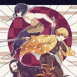 This is a pixiv picture whose title is 鬼滅の刃まとめ.