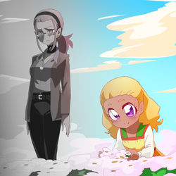 This is a pixiv picture whose title is テンジョウ先生のワナ.