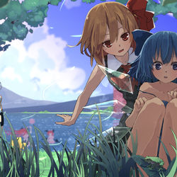 This is a pixiv picture whose title is 夏.