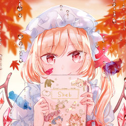 This is a pixiv picture whose title is 芸術の秋.