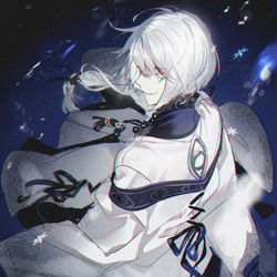 This is a pixiv picture whose title is 「姫さま、…向こうでも元気にしてるかなぁ」.