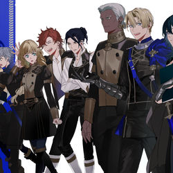 This is a pixiv picture whose title is ”私”の教え子達.