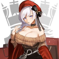 This is a pixiv picture whose title is ポッキーベルファスト.