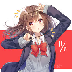 This is a pixiv picture whose title is ポッキーの日.