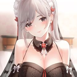 This is a pixiv picture whose title is 😚.