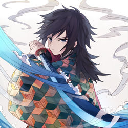 This is a pixiv picture whose title is 水柱.