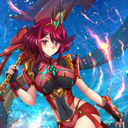 This is a pixiv picture whose title is Pyra.