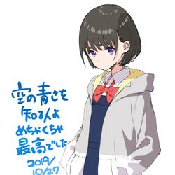 This is a pixiv picture whose title is 空の青さを知る人よ.
