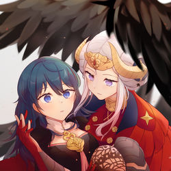 This is a pixiv picture whose title is fe16: edeleth.