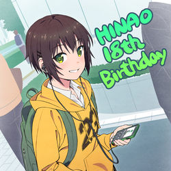 This is a pixiv picture whose title is ひなお 18歳.