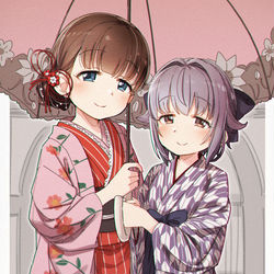 This is a pixiv picture whose title is 大正浪漫.