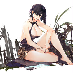 This is a pixiv picture whose title is □□□.