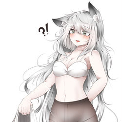 This is a pixiv picture whose title is 拉普兰德 [Lappland] + VER.glasses.