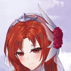 This is a pixiv picture whose title is 花嫁阿姐.