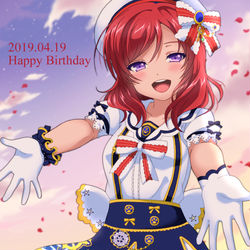 This is a pixiv picture whose title is 真姫誕 2019.